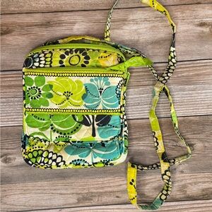 Vera Bradley Green Crossbody Purse Bag
